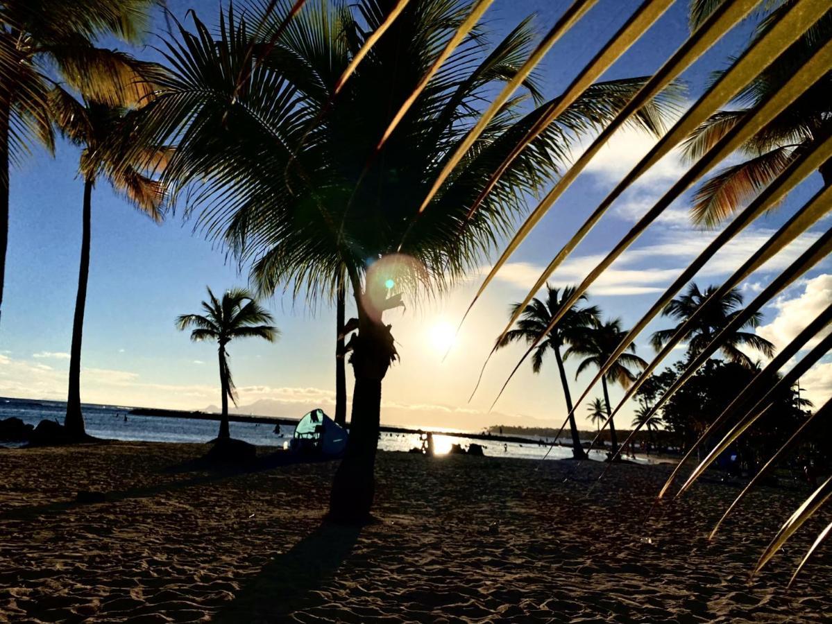 Le Paradis Zen 1Er Etage Et Rdc Vue Plage Et Mer Ste Anne Sainte-Anne  Kültér fotó