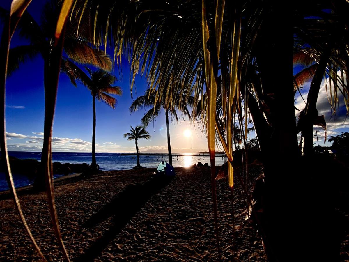 Le Paradis Zen 1Er Etage Et Rdc Vue Plage Et Mer Ste Anne Sainte-Anne  Kültér fotó