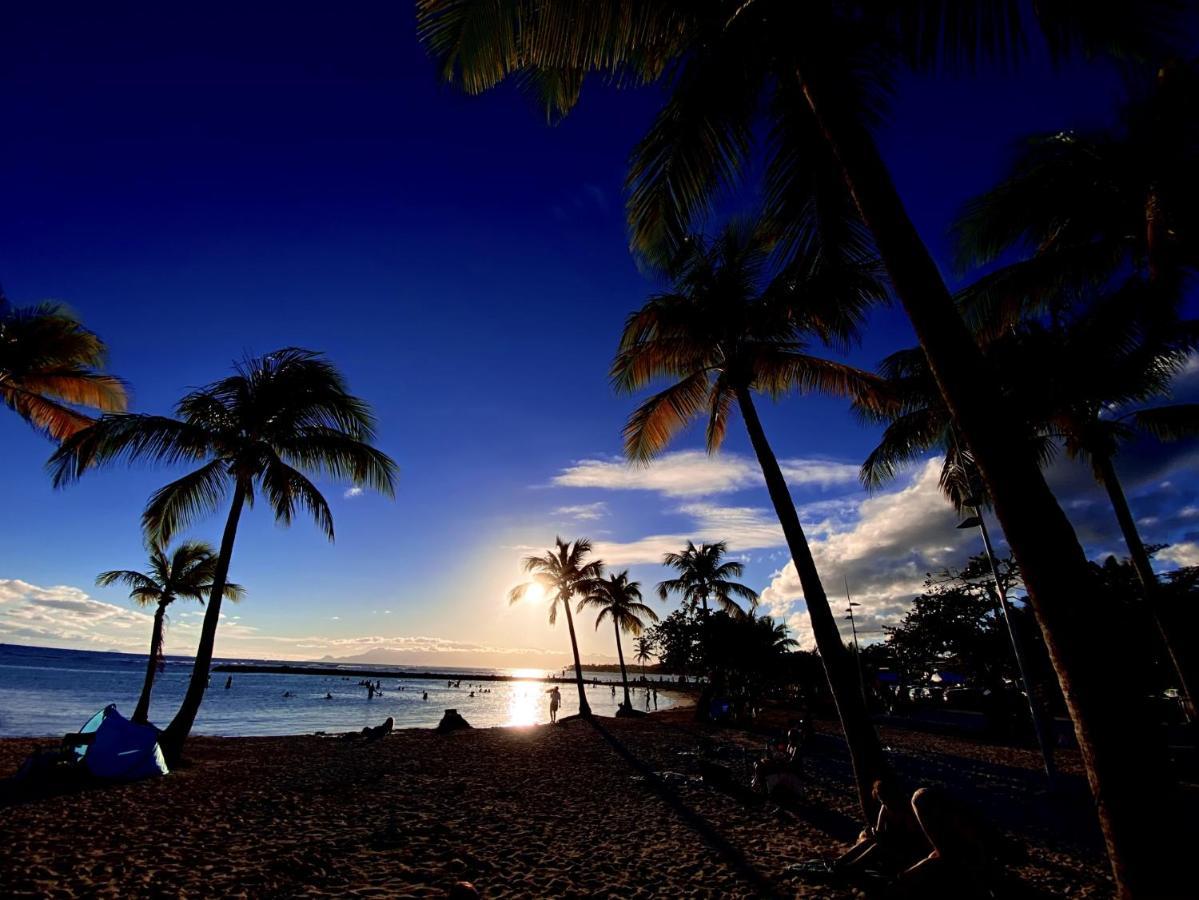 Le Paradis Zen 1Er Etage Et Rdc Vue Plage Et Mer Ste Anne Sainte-Anne  Kültér fotó